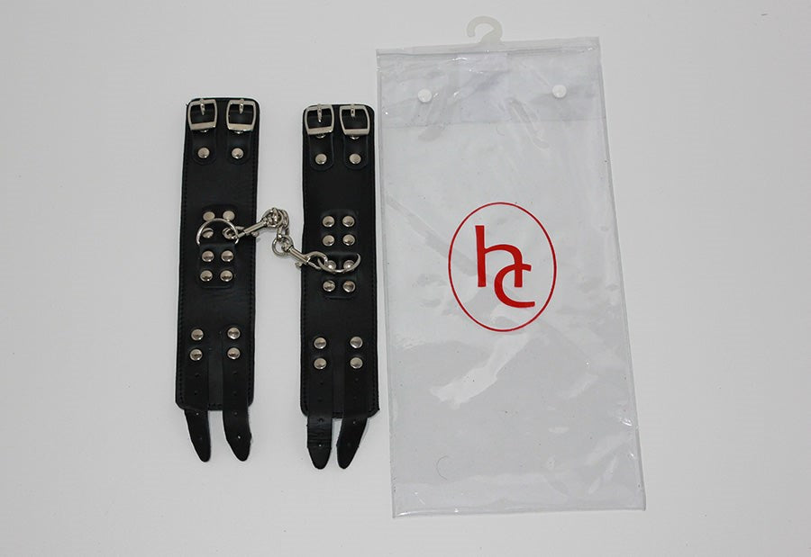 Affordable Bondage Black Wrist Restraints - - Collars And Cuffs