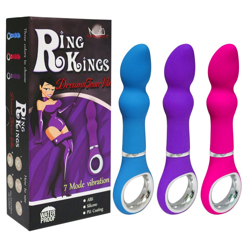 Aphrodisia Ring Kings 7 Mode Dreams Teaser Vibe - - G-Spot Vibrators