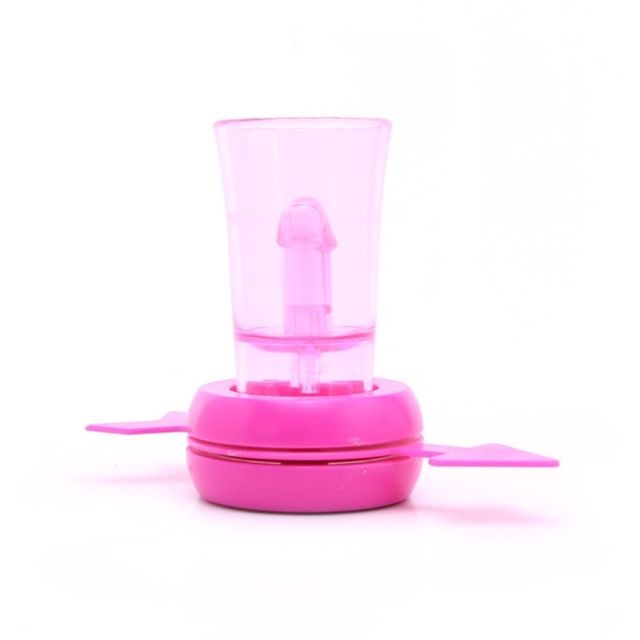 Bachelorette Party Favors Pecker Shotglass Spinner - - Sex Games, Coupons and Tricks