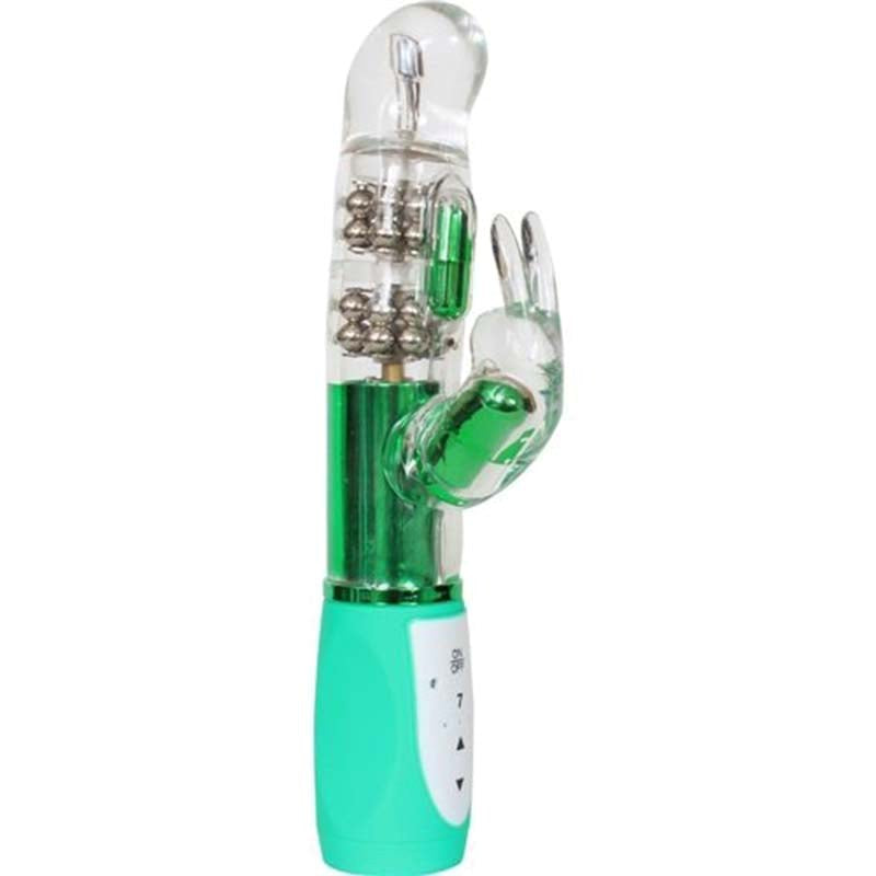 Blush Novelties Luxe Emerald G Rabbit - - Rabbit Vibrators
