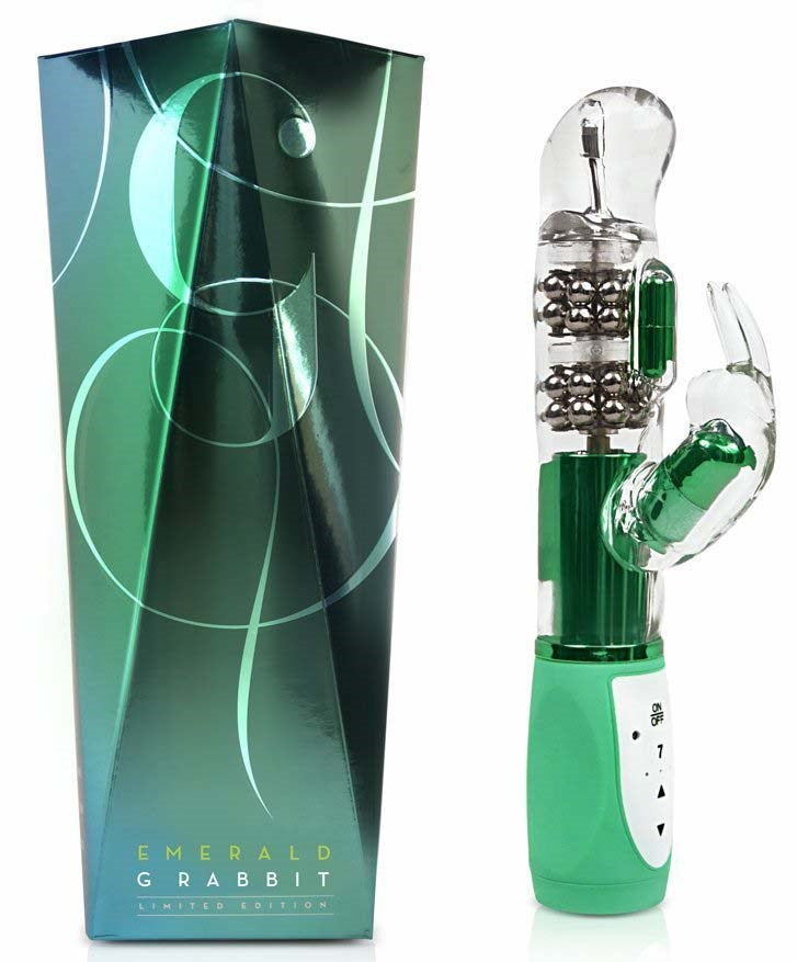 Blush Novelties Luxe Emerald G Rabbit - - Rabbit Vibrators