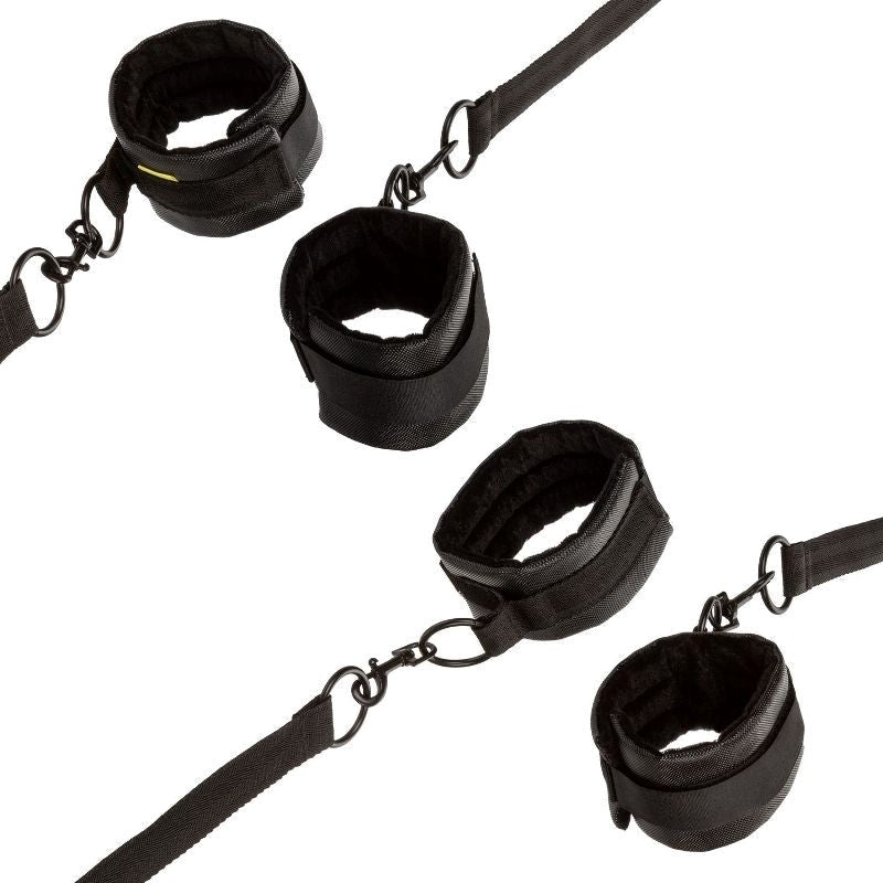 CalExotics Boundless Bondage Play Bed Restraint - Cuffs and Restraints