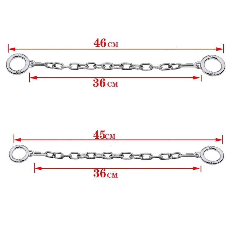 BDStyle - Premium Stainless Steel Restraints for Thrilling Bondage Play - Steel Sex Toys