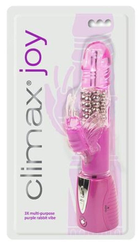 Climax Joy 3X Multi-Purpose Rabbit Vibe - - Rabbit Vibrators