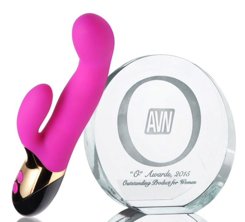 Come Hither Moving G-Spot Rechargable Silicone Vibrator - - Rabbit Vibrators