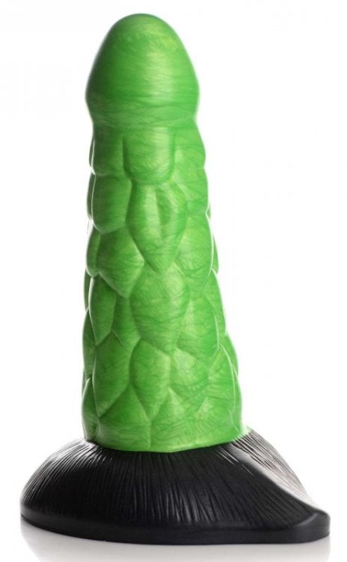 Creature Cocks Radioactive Reptile Thick Scaly Silicone Dildo - - Non-Realistic Dildos