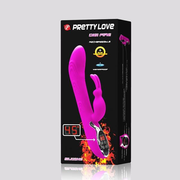 Digi Fire Vibrator - - Rabbit Vibrators