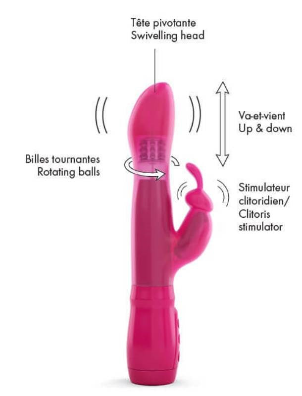 Dorcel Luxury Collection Furious Rabbit - - Rabbit Vibrators