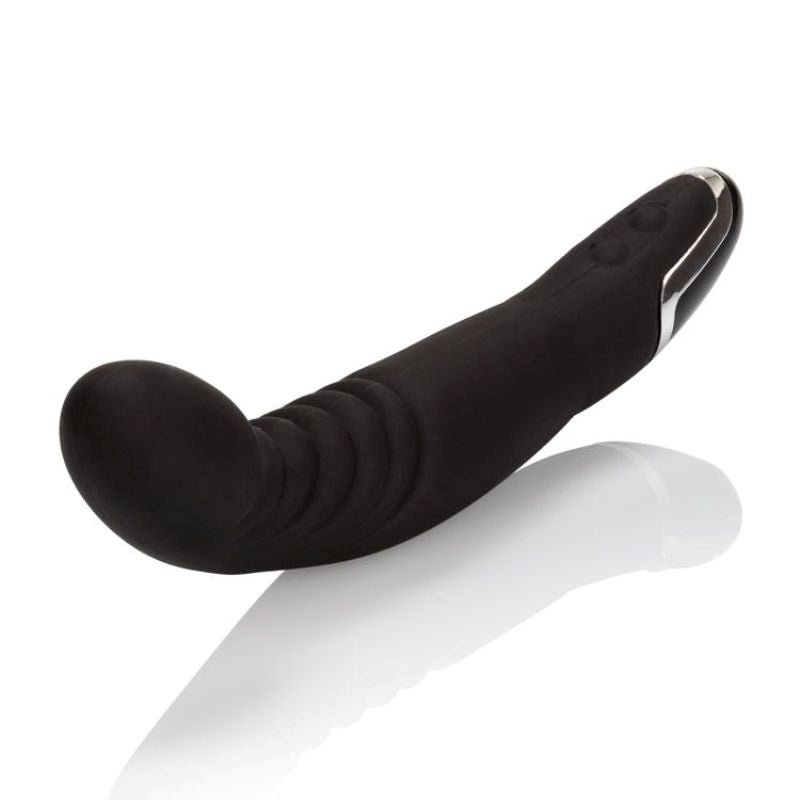 Dr. Joel Kaplan Silicone Ridged P Prostate Massager - Prostate Toys