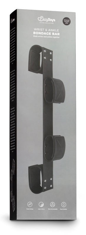 Easytoys Fetish Bondage Bar - - Spreaders and Hangers