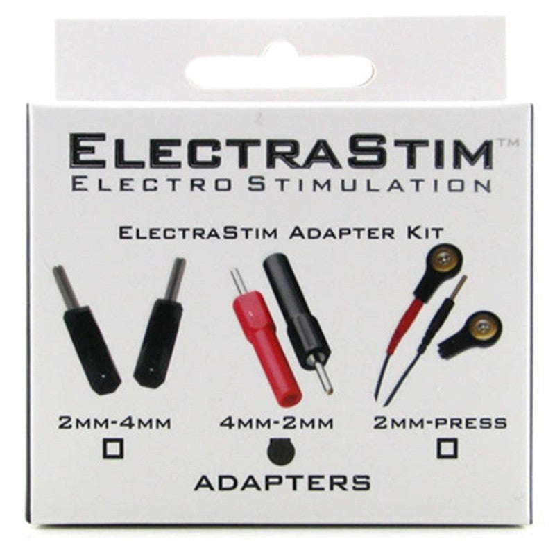 Electrastim 4mm To 2mm Pin Converter Kit - - Electro Sex