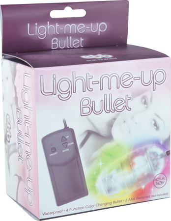 Erotic Toy Brokers Light-Me-Up Bullet - - Bullet Vibrators