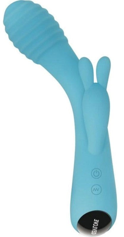Evolved Aqua Bunny Vibrator - - Rabbit Vibrators