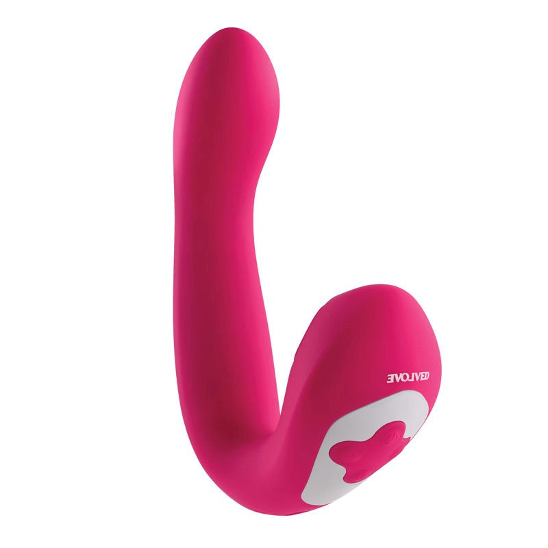Evolved Buck Wild Flicking Vibrator - Pink - - G-Spot Vibrators