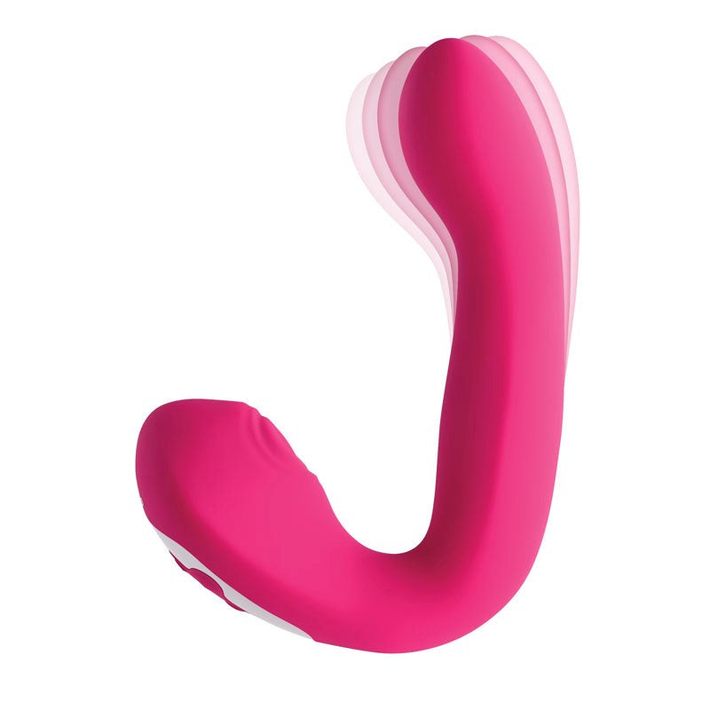 Evolved Buck Wild Flicking Vibrator - Pink - - G-Spot Vibrators
