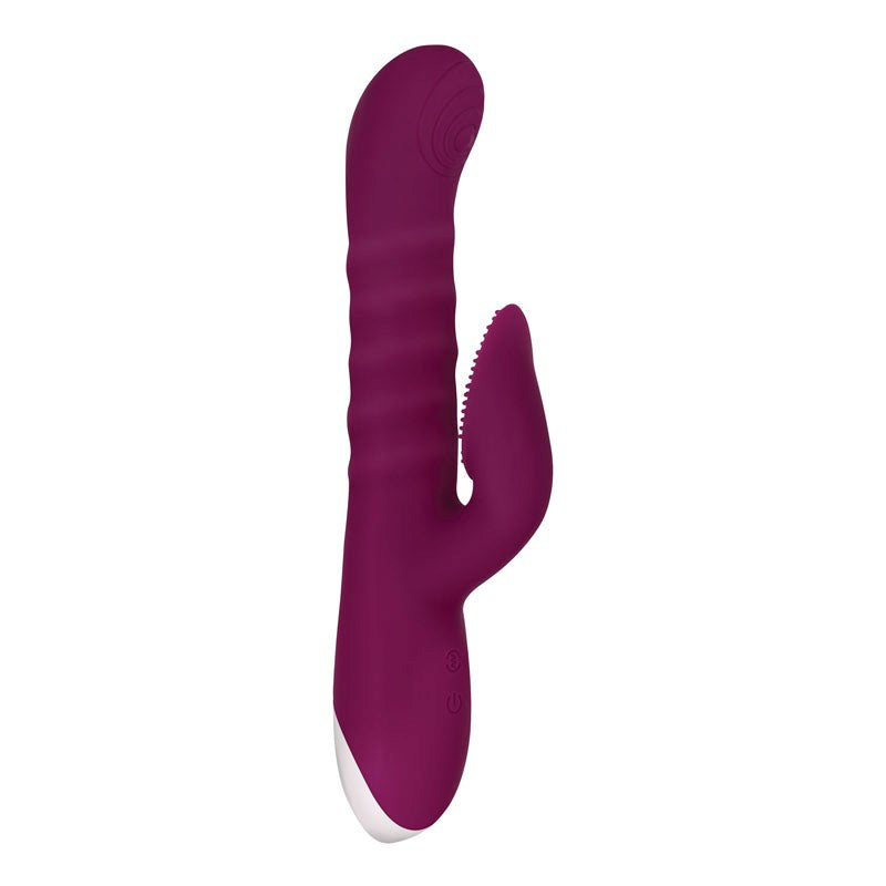 Evolved Lovely Lucy - Burgundy - - Rabbit Vibrators