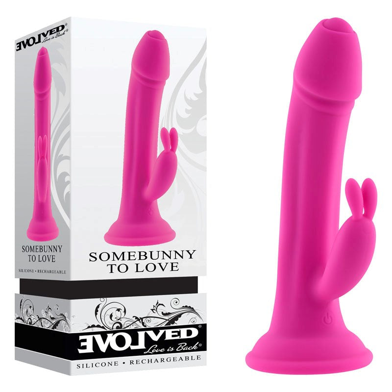 Evolved Somebunny To Love - Pink - - Rabbit Vibrators