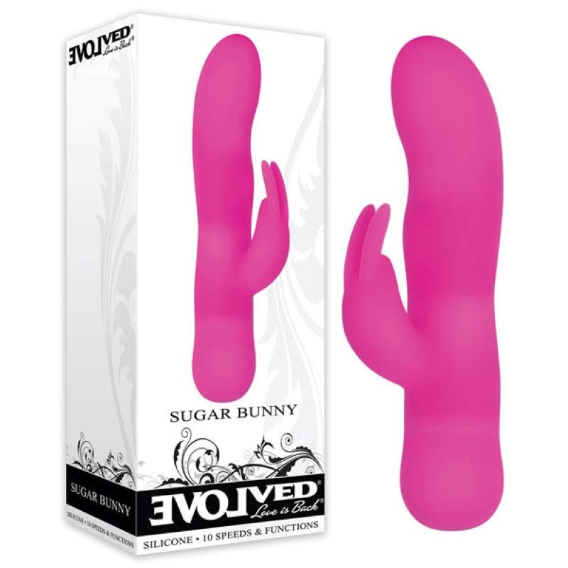 Evolved Sugar Bunny - Pink - - Rabbit Vibrators