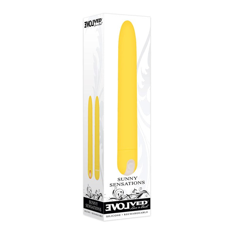 Evolved Sunny Sensations - Yellow - - Bullet Vibrators