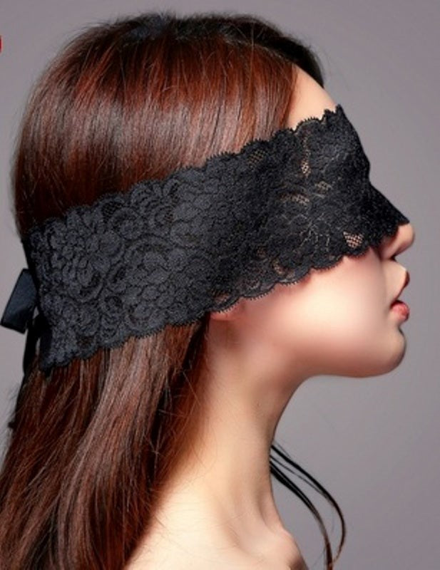 Execute Lace Eyemask with Ribbon - - Masks And Blindfolds
