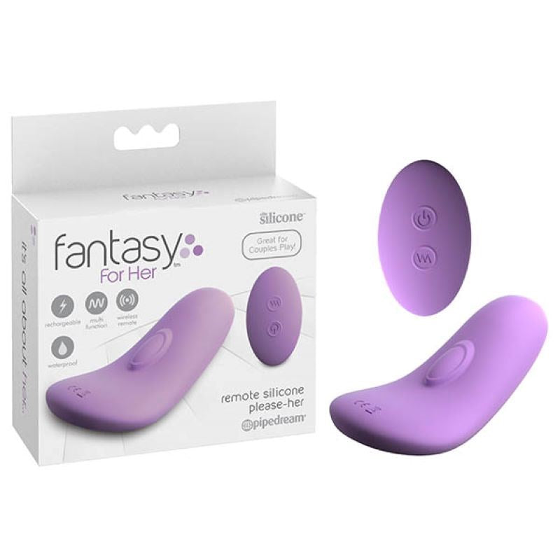 Fantasy For Her Remote Silicone Please-Her - - Remote Control Vibrators