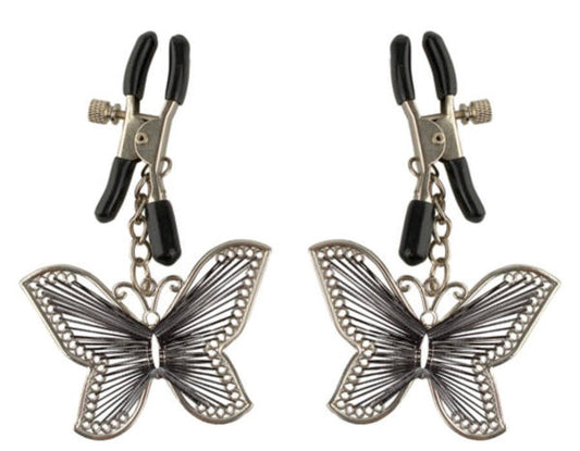Fetish Fantasy Butterfly Nipple Clamps - - Nipple and Clit Clamps