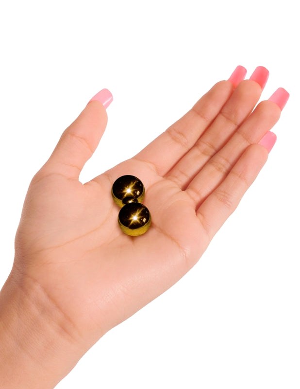 Fetish Fantasy Gold Ben-Wa Balls - - Personal Massagers