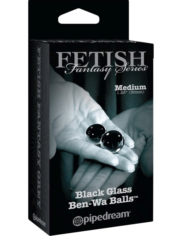 Fetish Fantasy Limited Edition Glass Ben Wa Balls Medium - - Personal Massagers