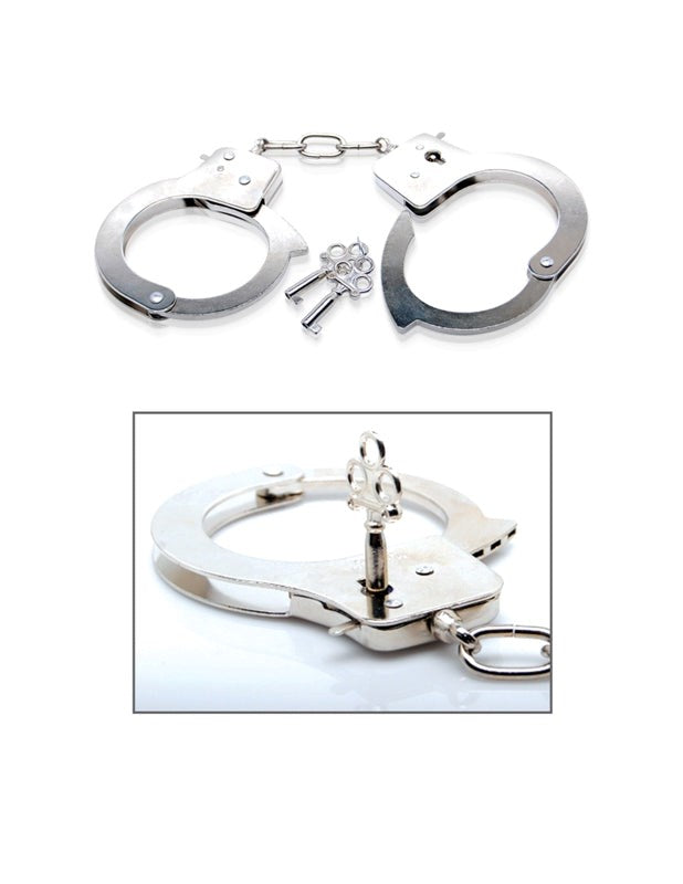 Fetish Fantasy Limited Edition Metal Cuffs - - Collars And Cuffs