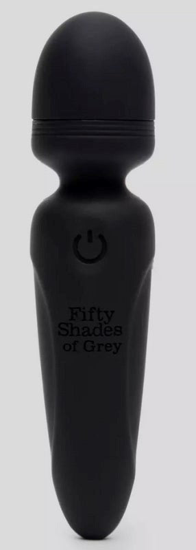 Fifty Shades of Grey Sensation Rechargeable Mini Wand Vibrator - - Mini & Slim Vibrators