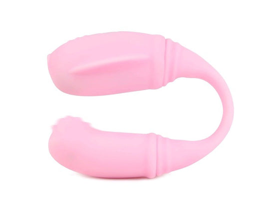 G&C Vibe Pink Dual Vibrator - Silky Smooth Pleasure