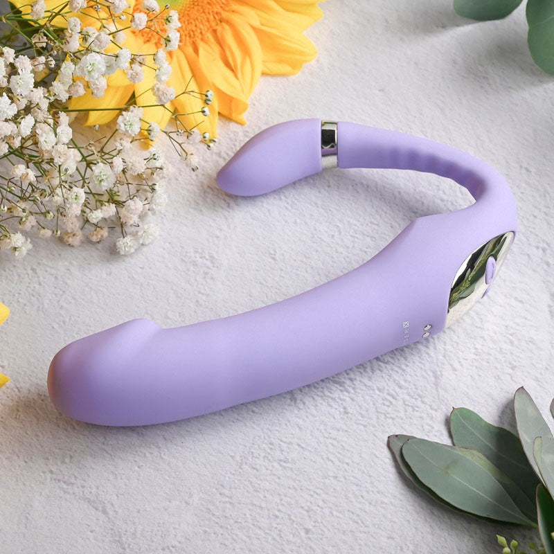 Gender X ORGASMIC ORCHID Strapless Strap-On- Lilac - - Strap On Sextoys