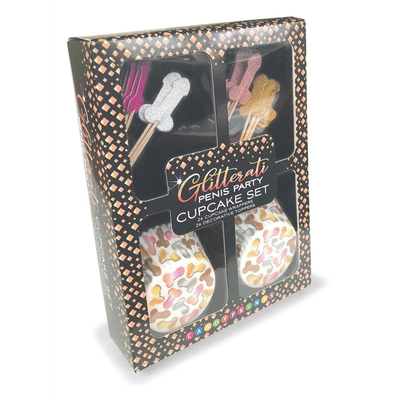 Glitterati - Penis Party Cupcake Set - - Sex Games, Coupons and Tricks