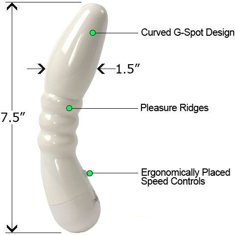 Harmony Divine White (Yang) - - G-Spot Vibrators