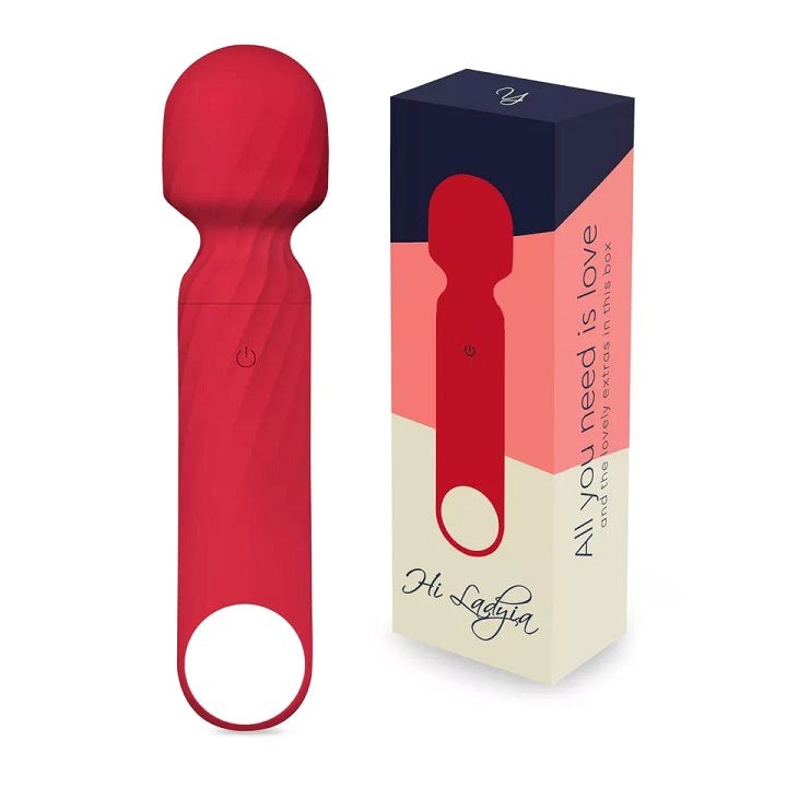 Hi Ladyia Vibrating Wand - - Personal Massagers