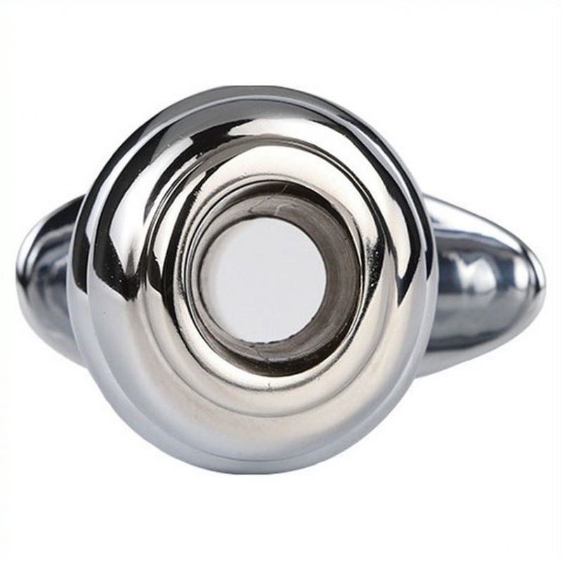 Hollowing Out Butt Plug - - Steel Sex Toys