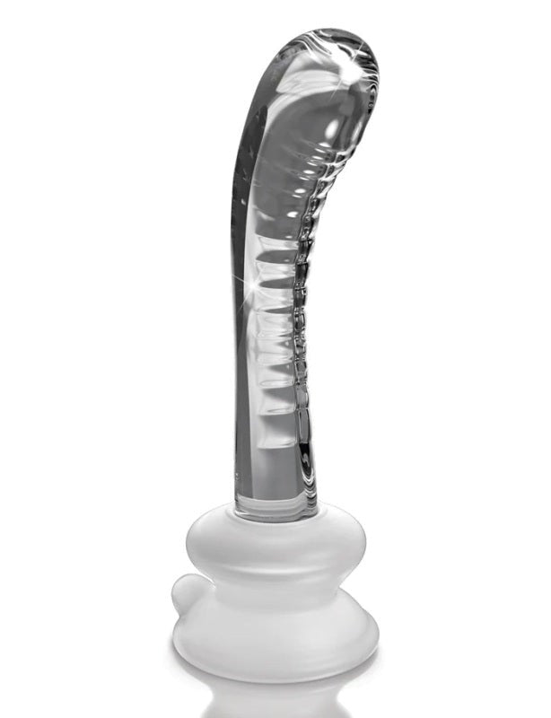 Icicles Suction Base No. 88 - - Glass Sex Toys