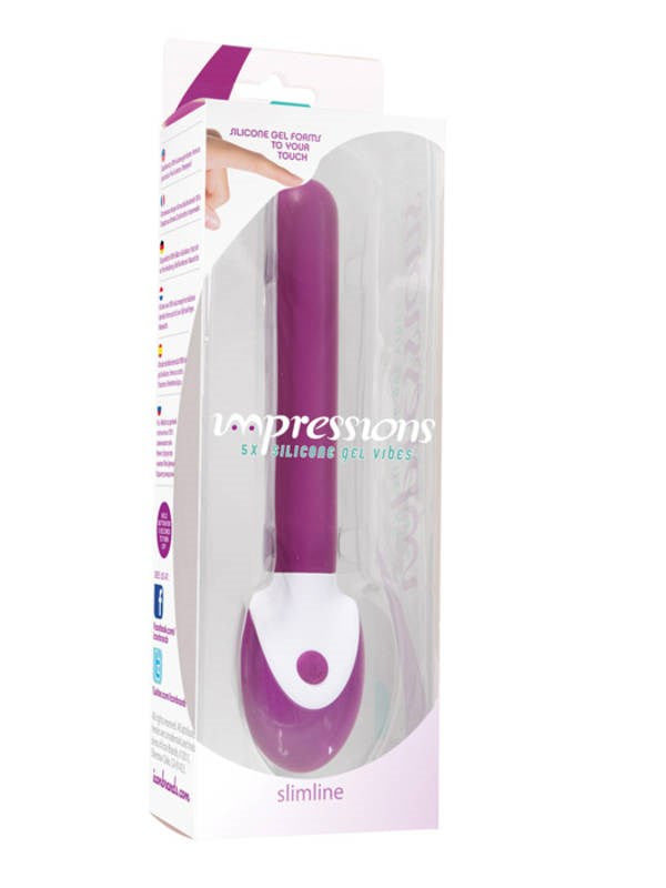 Impressions 5X Silicone Gel Slimline - - Mini & Slim Vibrators