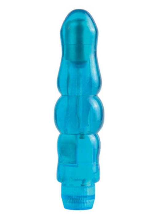 Flexible Pleasure Powerhouse - Juicy Jewels Blue Topaz Vibrator
