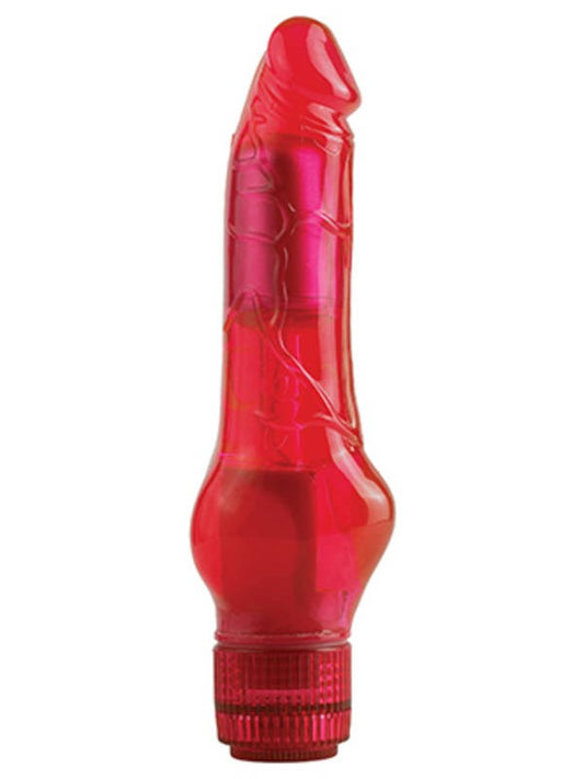 Indulge in Sensual Bliss - Juicy Jewels Cherry Shimmer Vibrator