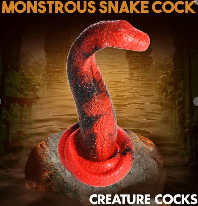 King Cobra Silicone Dildo - - Non-Realistic Dildos