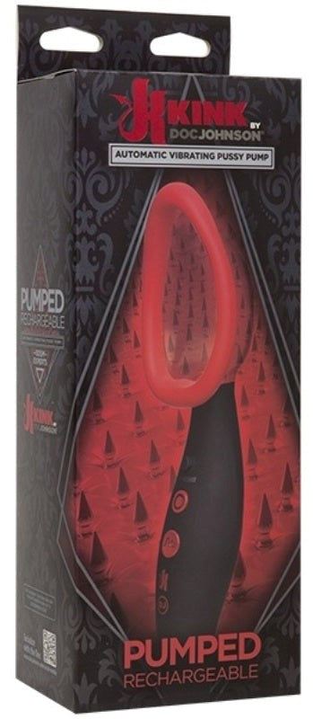Kink Pumped Rechargeable Pussy Pump - - Luxury Sex Toys