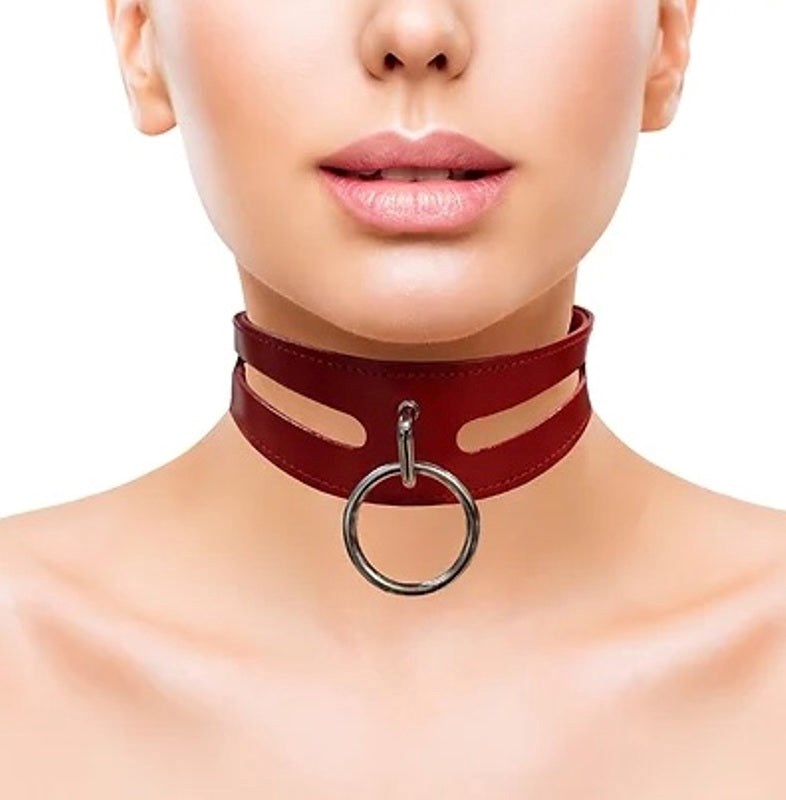 Leather Fashion Collar - - Collars And Cuffs