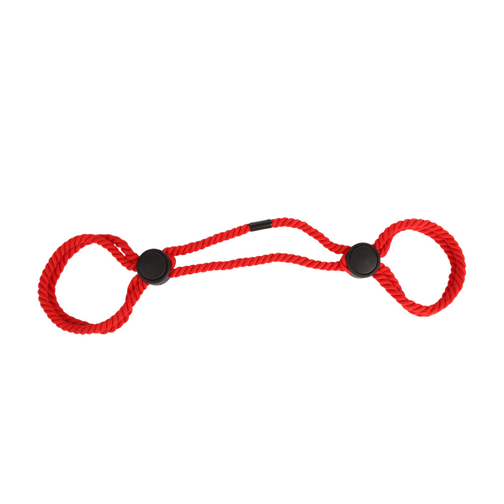 Chisa Bondage Cotton Wrist and Ankle Cuffs - Cuffs And Restraints