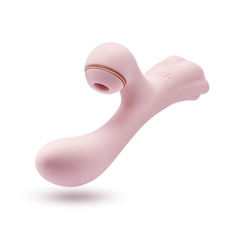 Lush Isabelle USB Rechargeable Vibrator with Air Pulse - - Rabbit Vibrators
