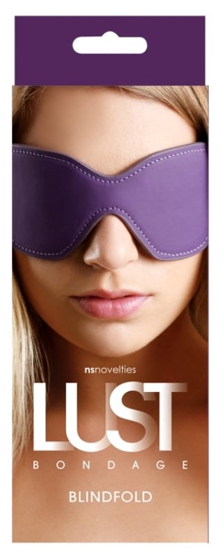 Lust Bondage Blindfold Purple - - Masks And Blindfolds