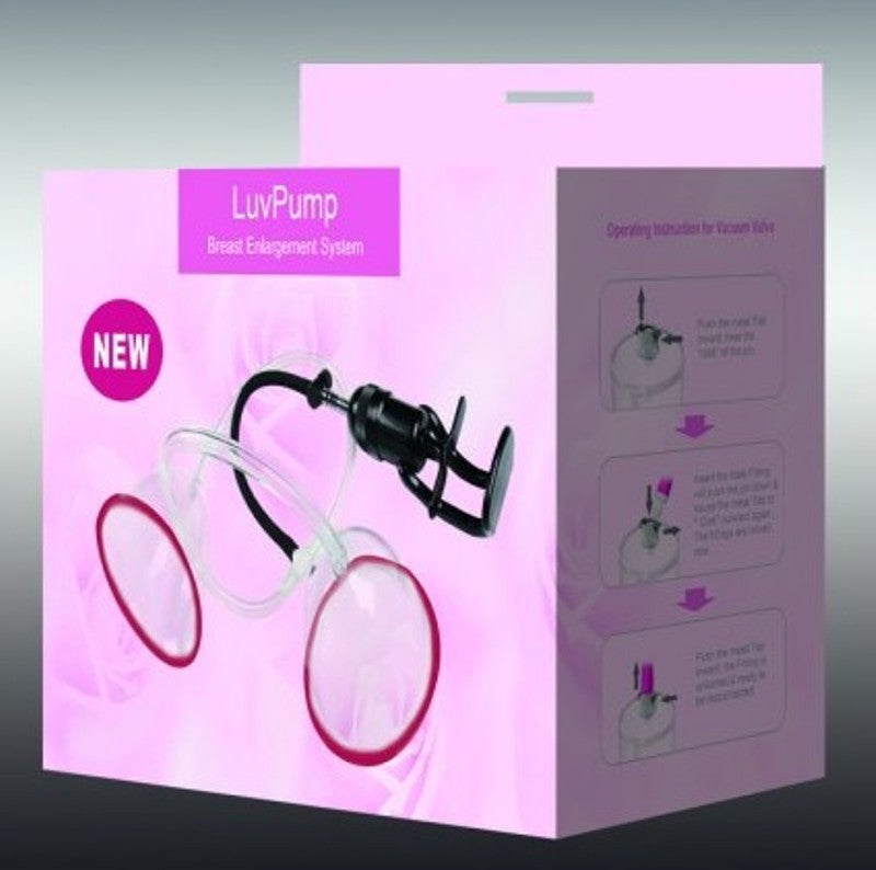LuvPump Breast Enlargement System - - Breast and Nipple Toys