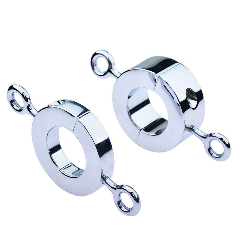 Metallic Testicle Stretcher Weights - 4 Balls Small - - Ball and Cock Toys