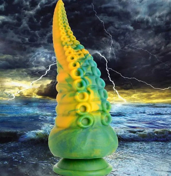 Monstropus Tentacled Monster Silicone Dildo - - Non-Realistic Dildos