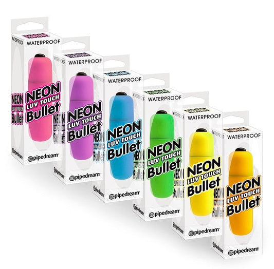 Neon Luv Touch Bullet Vibrator Set - Soft, Powerful, and Satisfying